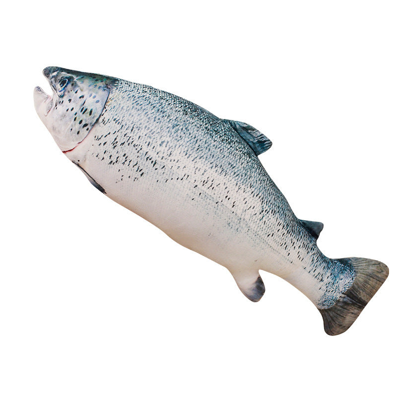 Salmon Fish Soft Stuffed Plush Pillow Toy