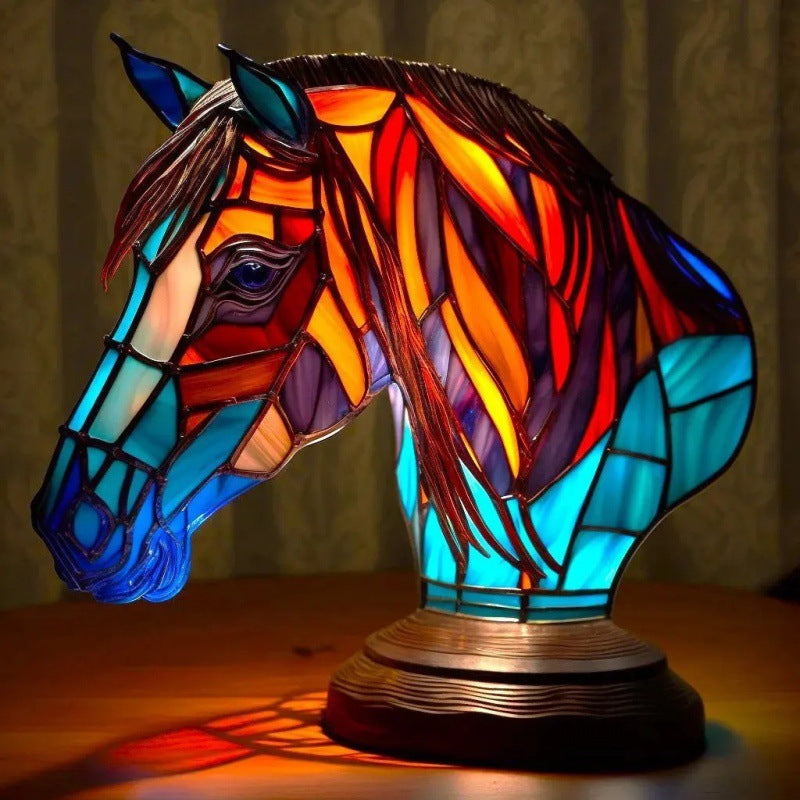 3D Resin Animal Night Light – Color Changing Elephant, Owl, and Cat Desk Lamp – USB Powered Decorative Table Light for Bedroom or Kids' Room
