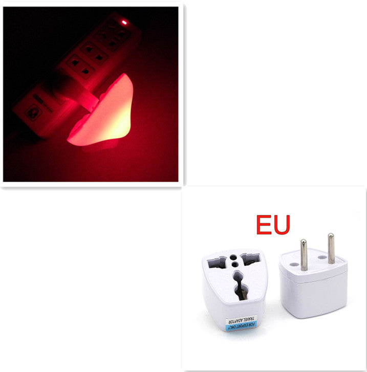 Wall Socket LED Night Light – Plug-In Night Lamp with Auto Sensor for Hallways, Bedrooms, and Bathrooms – Energy Efficient Lighting for Home Safety