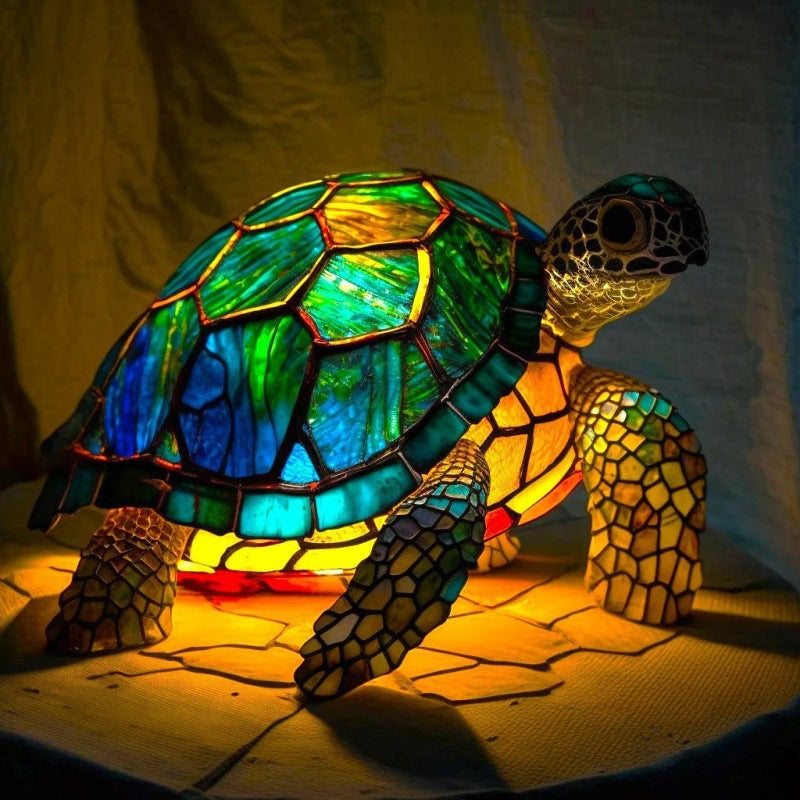3D Resin Animal Night Light – Color Changing Elephant, Owl, and Cat Desk Lamp – USB Powered Decorative Table Light for Bedroom or Kids' Room